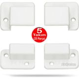 Pvc Pimapen Pencere Sineklik Montaj Aparati 5 Takim Set +Vida (10X20 Profillere Uygundur)