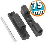 Pvc Plastik Pimapen Pencere Menteşesi 75 Mm Antrasit Gri Menteşe
