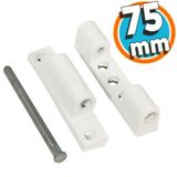 Pvc Plastik Pimapen Pencere Menteşesi 75 Mm Beyaz Menteşe