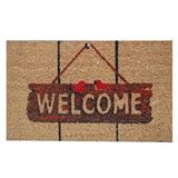 PVC Taban Koko Paspas Welcome 40x70 cm Desenli