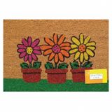PVC Tabanlı 40x60 cm Koko Saksı Baskılı Paspas