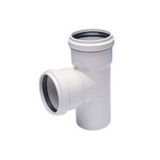 Pvc Te Çatal 50X50X50 Lavabo Gider Borusu Ayıştırıcısı TE