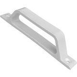 Pvc ve Alüminyum Sineklik Tutamağı Beyaz Plastik D Kol Kulp 12CM - 001-Renkli - Option-1