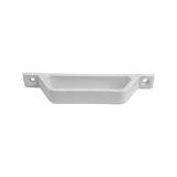 Pvc ve Alüminyum Sineklik Tutamağı Beyaz Plastik D Kol Kulp 12CM - Altın - Meşe