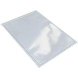 PVC Yapışkanlı Şeffaf Dosya Cebi, A4 Boyut 22x31 cm, 100 Adet