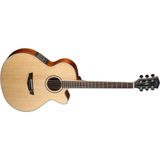 PW370M-NS Elektro Akustik Cutaway Gitar, Parkwood Serisi, Ça