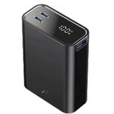 Pw501 20.000 Mah Dijital Göstergeli 2 Adet 45W Type-C Ve 22.5W Usb Çıkışlı Şarj Pd Hızlı Şarj Magsafe Powerbank - Siyah-(5796) Mir66042389