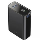 Pw501 20.000 Mah Dijital Göstergeli 2 Adet 45w Type-c Ve 22.5w Usb Çıkışlı Şarj Pd Hızlı Şarj Powerbank - Siyah