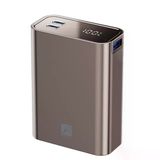 Pw501 20.000 Mah Dijital Göstergeli 2 Adet 45w Type-c Ve 22.5w Usb Çıkışlı Şarj Pd Hızlı Şarj Powerbank - Titanyum