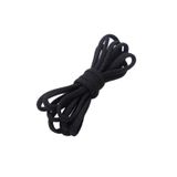 PWHUYJLEY 5M yuvarlak lastik bant, 3 mm 5 mm yuvarlak kauçuk, dikiş, elastik lastik bantlar, kendin yap takı, kıyafet, dikiş aksesuarı (siyah, 5 m x 3 mm)