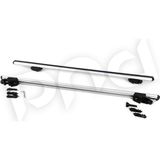 PWR Ara Atkı Kanca Max 120 cm Alumınyum - Gümüş - Siyah - Mavi - Beyaz
