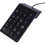 PX-1864 USB 2.0 Siyah Kablolu Numerik Klavye Keypad, USB Sayısal Tuş Takımı, Pc Laptop Notebook - Çok Renkli