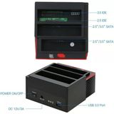 Px-2390 893U3 Offline Clone Usb 3.0 Ide Sata Hdd Docking Station, 2.5/3.5 İnç Harddisk Okuyucu, Sata Ide Disk Klonlama İstasyonu, Kart Okuyucu Ve 2