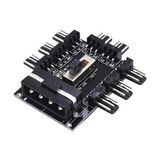 PX-4336 3 Pin Girişli 8 Port Fan Çoklayıcı Kart