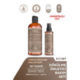 Pxel Dökülme Karşıtı Şampuan Biberiye Suyu Saç Bakım Toniği 2’Li Vegan Dökülme Önleyici Set