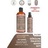 PXEL Dökülme Önleyici Şampuan – Biberiye Suyu Saç Bakım Toniği 2’li Set | Zayıflayan İncelen ve Dökülen Saçlar |400 ML, 150 ML
