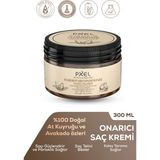 Pxel Onarıcı Saç Kremi 300 ml Yıpranmış Saçlar İçin Yoğun Besleyici Bakım Doğal İçeriklerle
