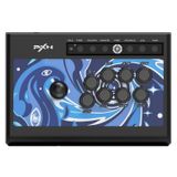 PXN 008 Arcade Stick, Arcade Fight Joystick PS3/PS4/Xbox One/Xbox Series X & S/Switch/PC Windows için, Turbo fonksiyonlu, yuvarlak dişli rock, mekanik tuşlar