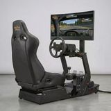 Pxn Profesyonel Yarış Simülatörü Kokpiti + Innocn 34" Ultrawide Oled 165Hz Curved Gaming Monitör Seti