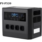 PY-P520 2000W - 630000MAH - 2016WH - Kapasite Lifepo4 Taşınabilir Güç Istasyonu, Güç Kaynağı