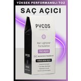 PYCOS COSMETICS Saç Açıcı,renk Açıcı,toz, Açıcı, Oksidan Saç Rengi Açma Seti, Toz Oryal 1 Adet