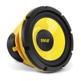 Pyle Araç Midbass Hoparlör Sistemi, Pro 20 cm 400 Watt 4 Ohm Oto Komponent Poli Woofer, 1,13 kg Mıknatıslı Araç Stereo ve Sesli Kapı Hoparlörleri, 50Hz-5KHz Frekans, 3,6 inç Montaj Derinliği