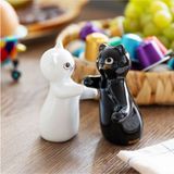 Pylones Baharatlık / Tuzluk ve Biberlik - Hugcats - Beyaz - Siyah