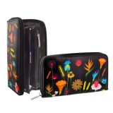 Pylones Cüzdan – Seyahat Bahçe Çiçeği 19 x 11 cm Kumaş Kaplamalı, çok renkli, S