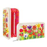 pylones - Cüzdan – Seyahat lale kaplamalı kumaş – 19 x 11 cm, çok renkli, 19 x 11 cm, klasik, Çok renkli, 19 x 11 cm, Klasik