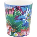Pylones Espresso / Kahve Fincanı - Tazzina - Fleurs D'eau - Renkli - 80 ml