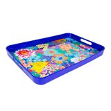 PYLONES - Melamin servis tepsisi – Aperitime Large Bouquet – 53,7 x 34,7 x 5 cm