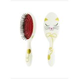 Pylones Saç Fırçası / Tarak | Büyük - Ladypop White Cat