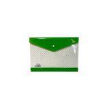 Pyn-çıt-02 Renkli Şeffaf Desenli Çıtçıtlı Dosya