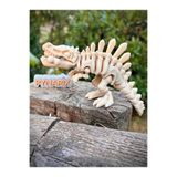 pynarix Spinosaurus İskelet Dinozor- kemikten kürdanıyla! 🦖💀3D Hareketli Oyuncak Organik Model Büyük Boy