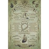 Pyramid International Wizarding World Harry Potter 'Hogwarts Liste Schole' Maxi Poster, 61 x 91,5 cm