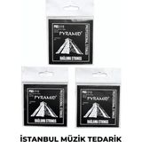 Pyramid Kısa Sap Bağlama Teli Seti 7 Parça Almanya Menşeli Yüksek Kalite Aksesuar