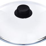 Pyrex 4937234 tencere/tava için cam kapak, 28 cm, şeffaf