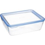 Pyrex Dikdörtgen Cam Kapaklı Saklama Kabı 1,5 lt