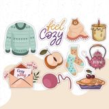 PYTK023 Çıkart ma Yazılı Karışık Desenli Tasarımlı A5 Stickers