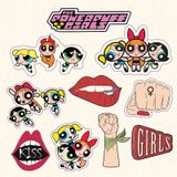 PYTK029 Çıkart ma Powerpuff Girls Tasarımlı A5 Stickers