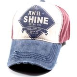 Pyz Moda Laslusa Jewel Shine Beyzbol Cap Şapka - Mavi