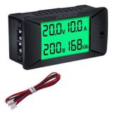 PZEM-025 0-300V 200A Voltmetre Ampermetre - Batarya Kapasite Yöne