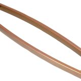 PZHANGZVH Banyo Çekme ve İtme Kapı Kolu Setleri Paslanmaz Çelik Cilalı Gümüş Kaplama, Duş Camı Kapı Düğmesi Yedek Parça Setleri (Boyut: 440 mm) (Gümüş 400 mm)