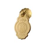 PZHANGZVH Yatak Yan Sehpası için Çekmece Tutacağı, Kapı Kolu, Saf Bakır Mobilya Aksesuarları, Mobilya Kolu (Renk: Pirinç, Boyut: 5cm)