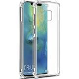 Q Aksesuar Huawei P20 Pro Uyumlu Renksiz Silikon Şeffaf Telefon Kılıfı