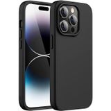 Q Aksesuar İphone 13 Pro Max Uyumlu Silikon Lansman Telefon Kılıfı - Siyah