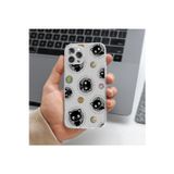Q Aksesuar İphone X Uyumlu Sevimli Kedi Tasarımlı Premium Şeffaf Telefon Kılıfı