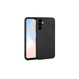 Q Aksesuar Samsung Galaxy A25 Uyumlu Silikon Lansman Telefon Kılıfı - Siyah