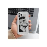 Q Aksesuar Samsung Galaxy S20 Ultra Uyumlu Peaky Blinders Desenli Tasarım Premium Şeffaf Telefon Kılıfı