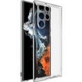 Q Aksesuar Samsung Galaxy S22 Ultra Uyumlu Renksiz Silikon Şeffaf Telefon Kılıfı